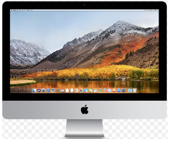 Stock image of iMac desktop computer