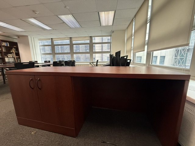 Left Pedestal Desk